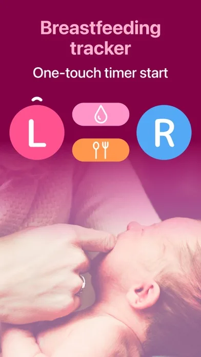 Breastfeeding Newborn tracker screenshot 1