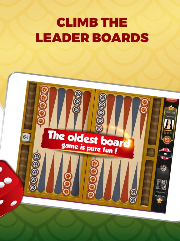 Backgammon HD Play Live Online screenshot 5