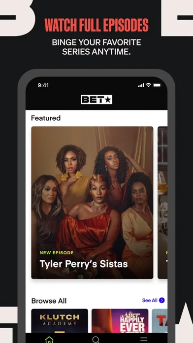 BET NOW - Watch Shows screenshot 1
