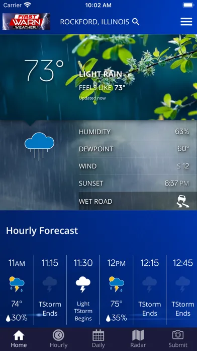 First Warn Weather Rockford screenshot 1