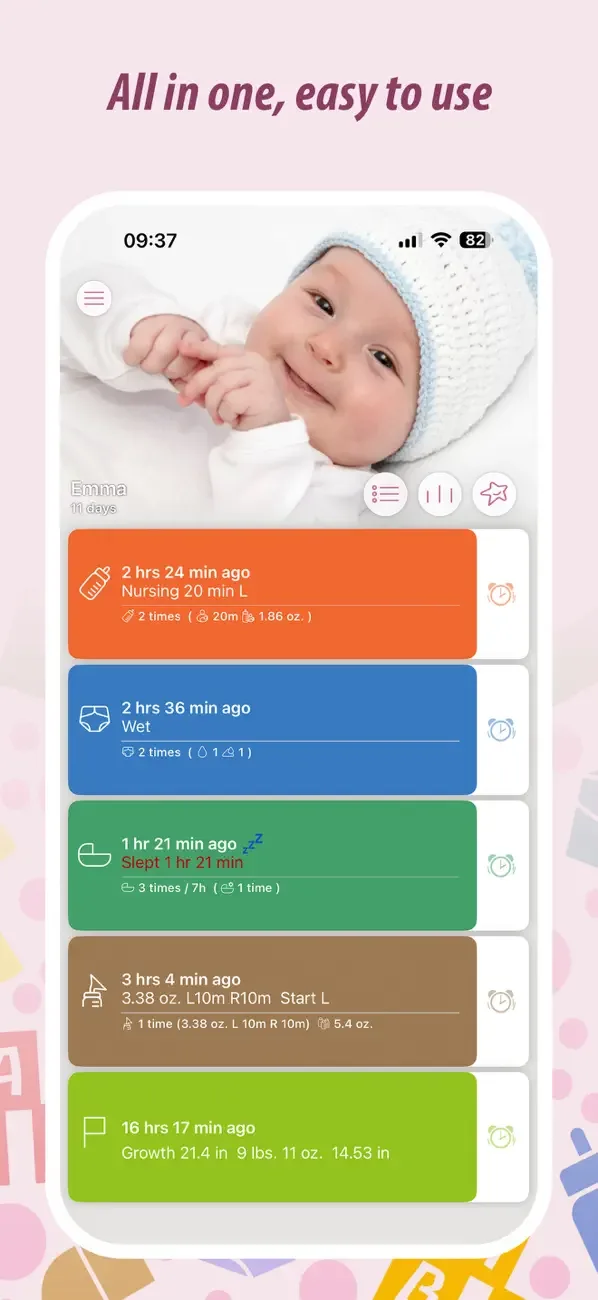 Baby Tracker Pro (Newborn Log) screenshot 1