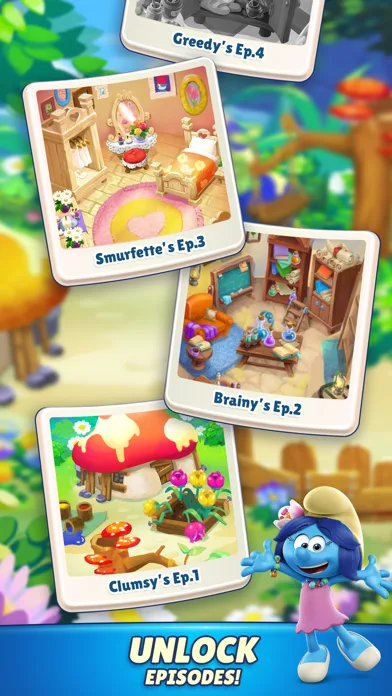 Smurfs Magic Match screenshot 5
