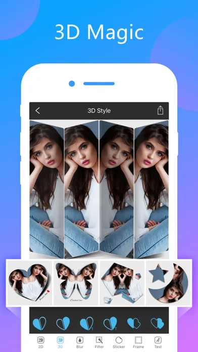 Photo Mirror Collage Maker Pro screenshot 2