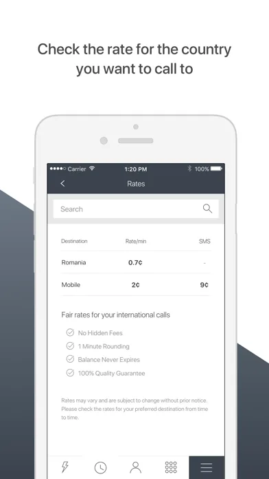 PhoneClub – Best Calling Rates screenshot 4