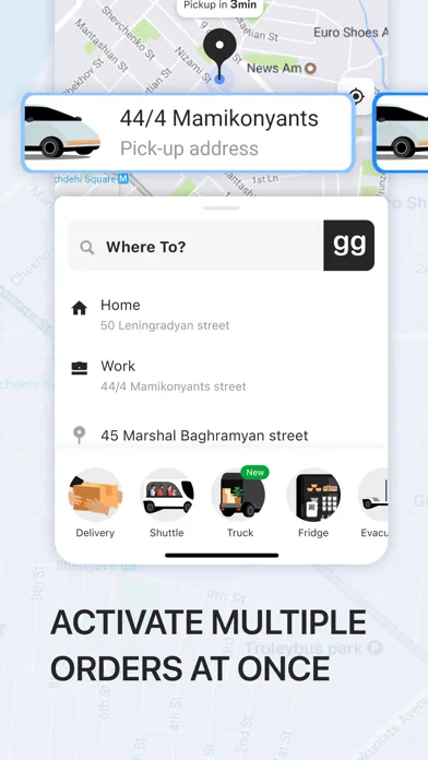 gg - Transportation Service screenshot 5