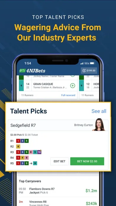 4NJBets - Horse Racing Betting screenshot 3