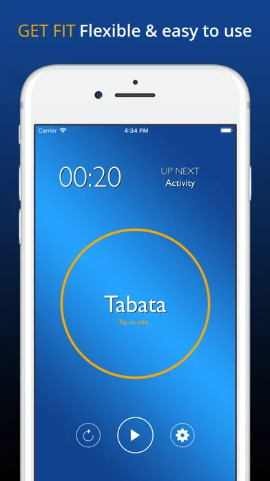 Totally Tabata Timer Protocol screenshot 1