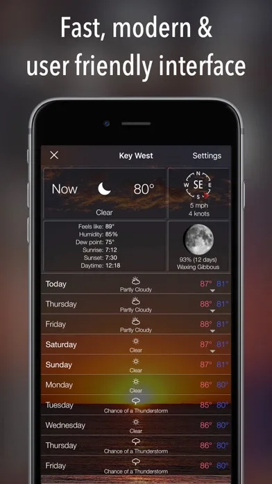 14 Day Weather Forecast screenshot 4