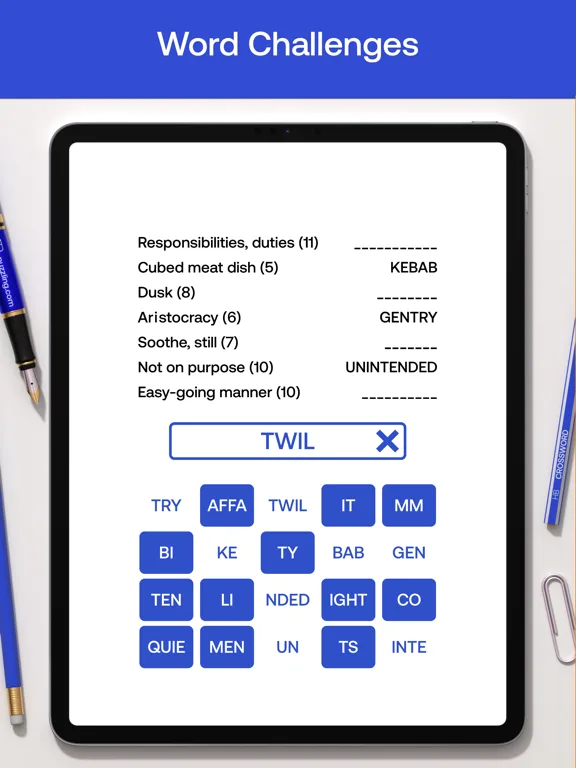 Crossword - by puzzling.com screenshot 5
