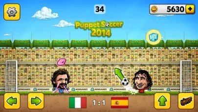 Puppet Soccer 2014 - Football championship in big head Marionette World screenshot 2