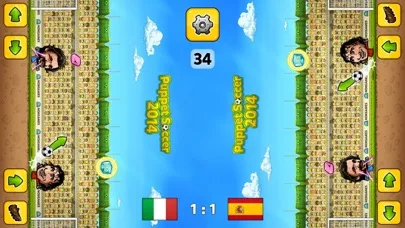 Puppet Soccer 2014 - Football championship in big head Marionette World screenshot 5