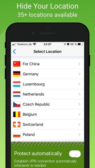 VPN Proxy by Seed4.Me VPN screenshot 1