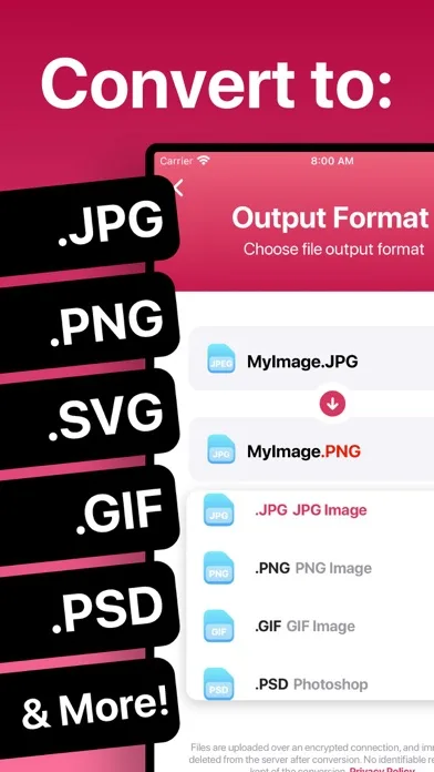 The Image Converter □ screenshot 1
