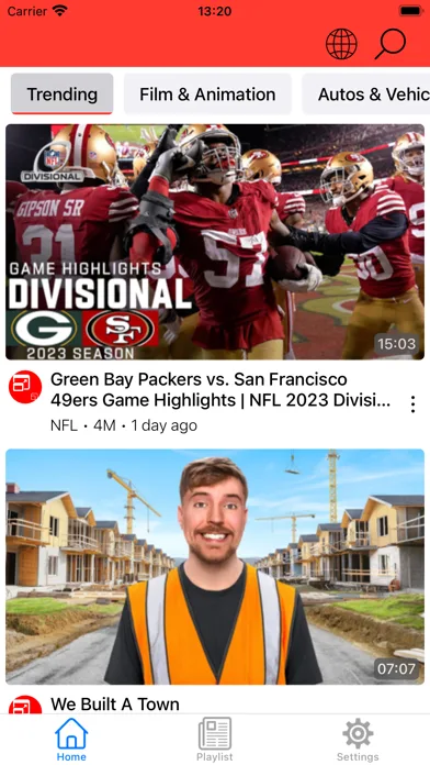 Player & Playlist for Youtube screenshot 1