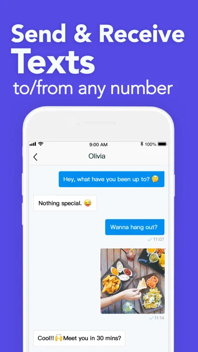TalkU: Unlimited Calls + Texts screenshot 3