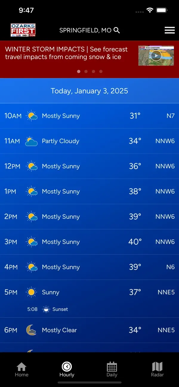 KOLR10 Weather Experts screenshot 2