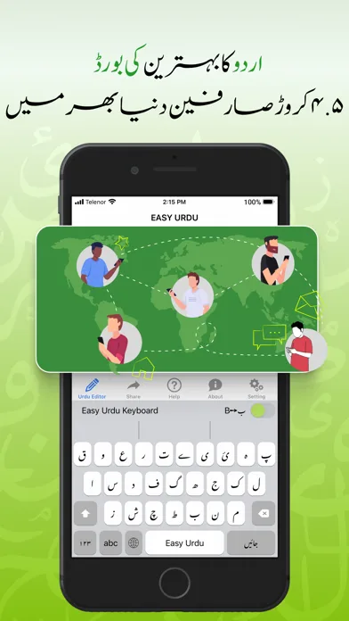 Easy Urdu - Keyboard & Editor screenshot 2