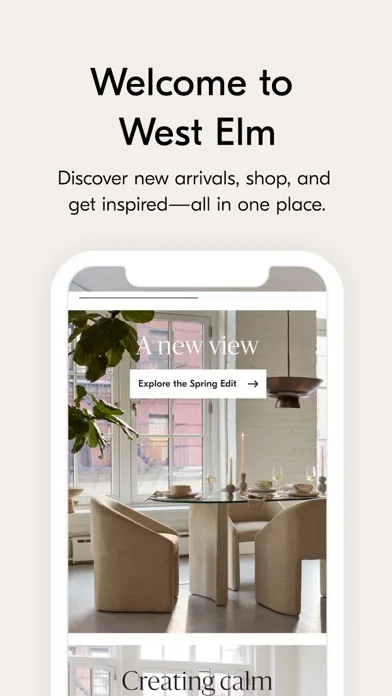West Elm screenshot 1