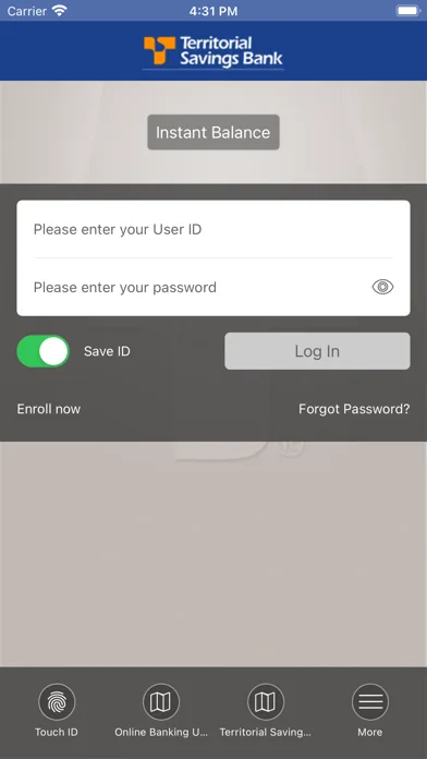 Territorial Savings screenshot 2