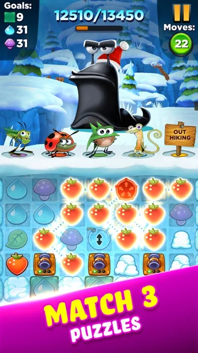 Best Fiends - Match 3 Puzzles screenshot 1