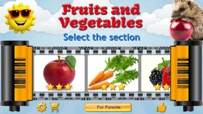 Fruit and Vegetables for Kids screenshot 1