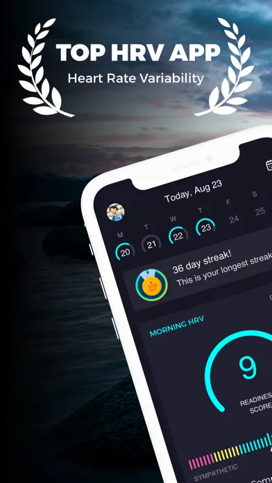 Elite HRV: Wellness & Fitness screenshot 1