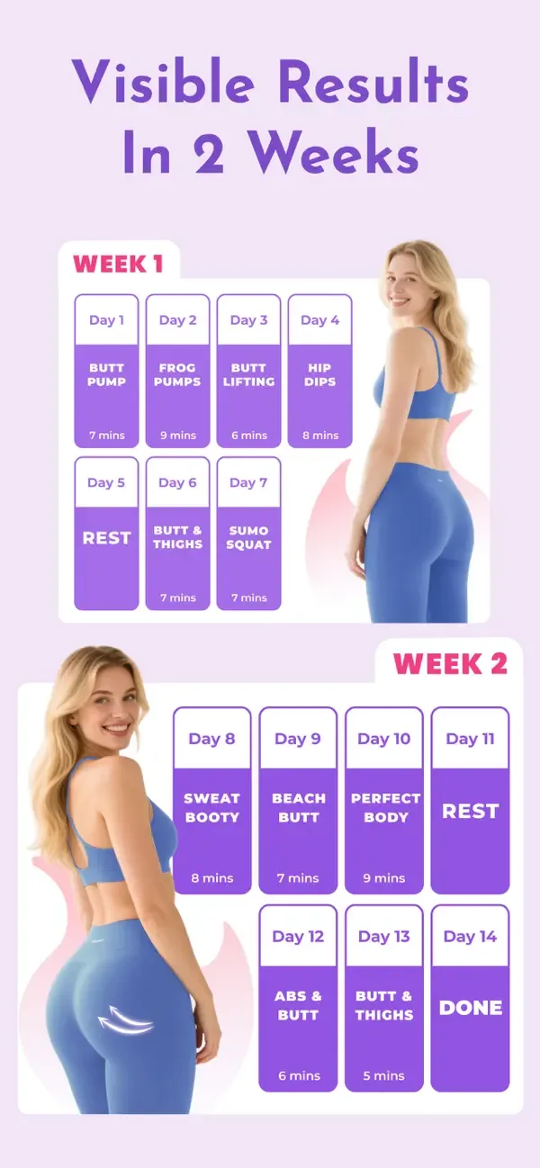 Butt Workout: Fitness at Home screenshot 1