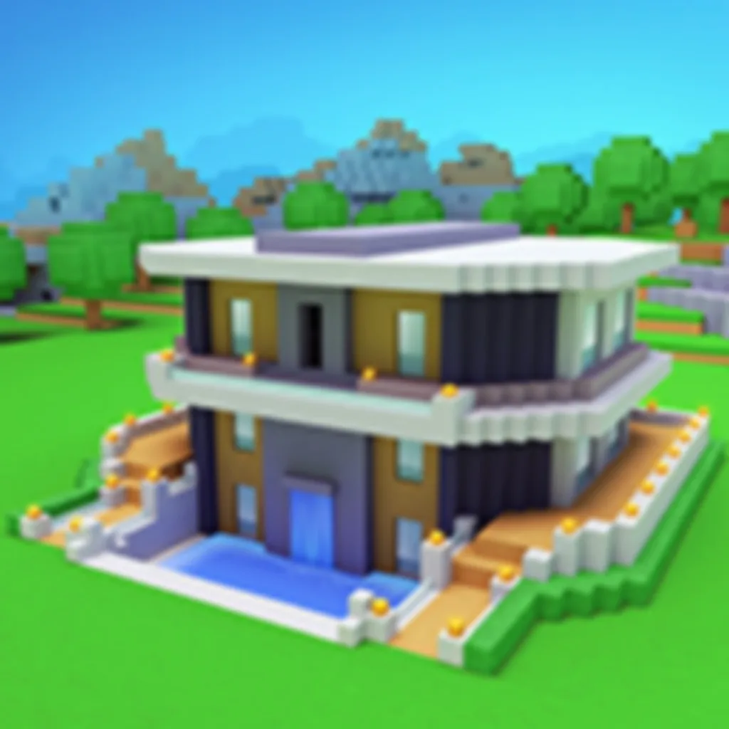 World Craft: Mine & Build 3D