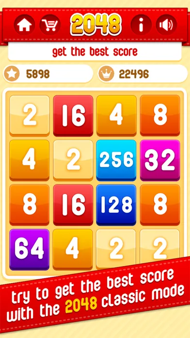 2048 plus – New Version screenshot 1