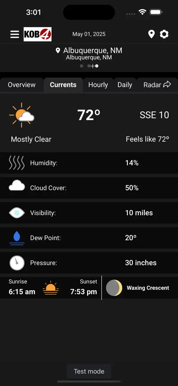 KOB 4 Weather screenshot 2