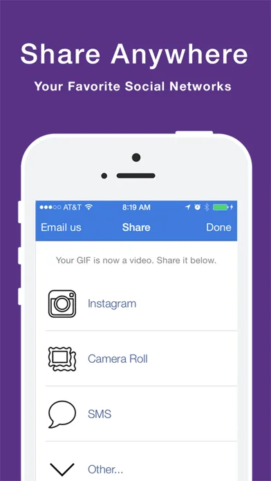 GifShare: Post GIFs for Instagram as Videos screenshot 4