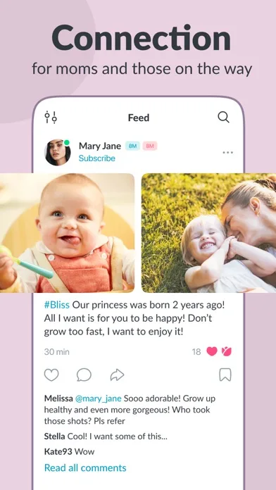 MomLife: Pregnancy & Mom Chat screenshot 2