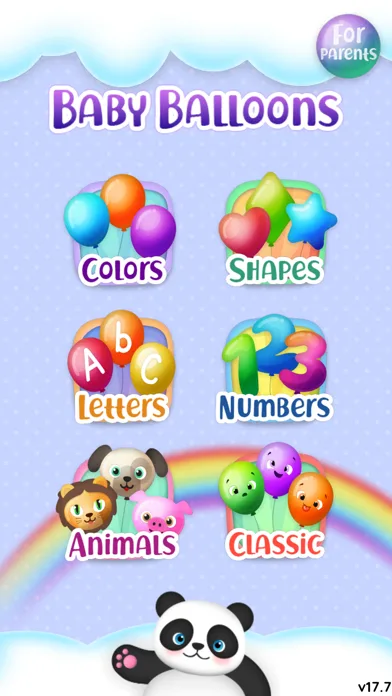 Educational Balloons & Bubbles screenshot 1