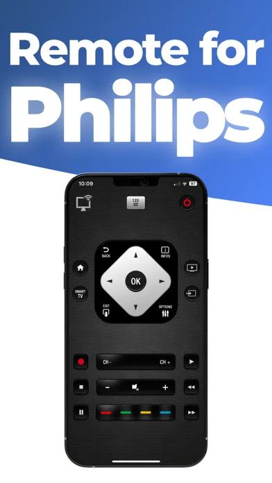 Phil : tv remote screenshot 1