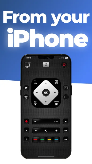 Phil : tv remote screenshot 3