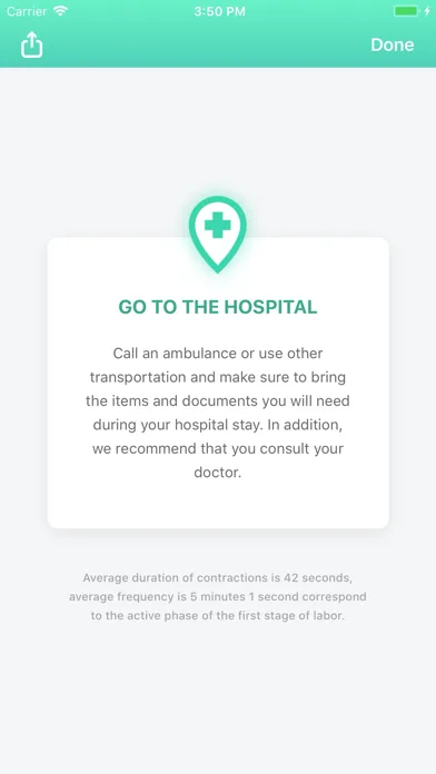 Contraction Timer & Counter 9m screenshot 5