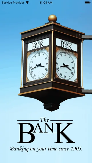 The Bank 1905 Mobile Banking screenshot 1