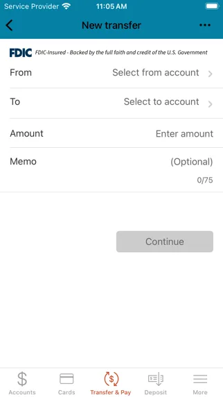 The Bank 1905 Mobile Banking screenshot 3