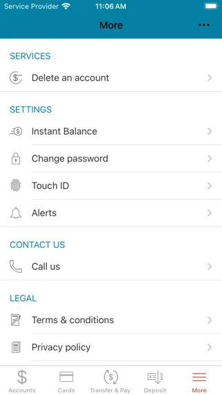 The Bank 1905 Mobile Banking screenshot 4