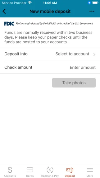 The Bank 1905 Mobile Banking screenshot 5