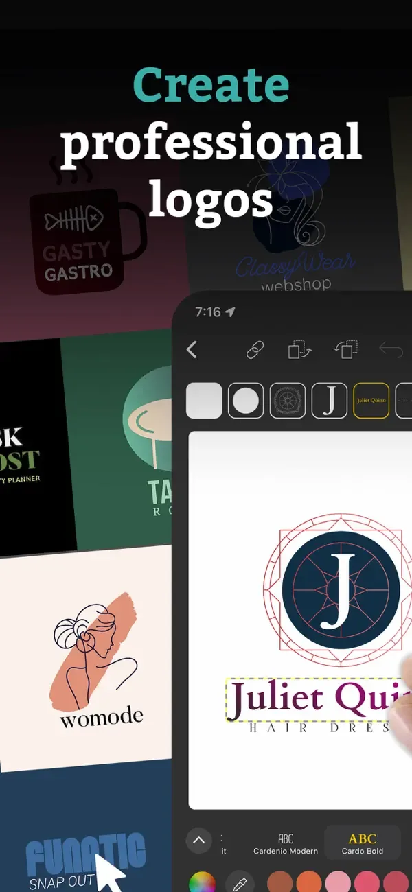 Logo Maker: Art Design Creator screenshot 1