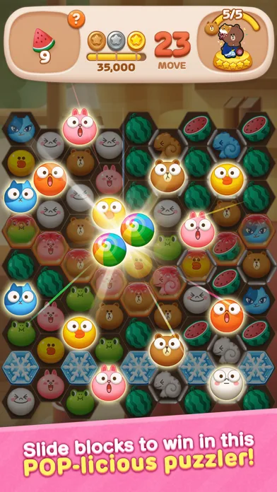 LINE POP2 Puzzle -Puzzle Game screenshot 3