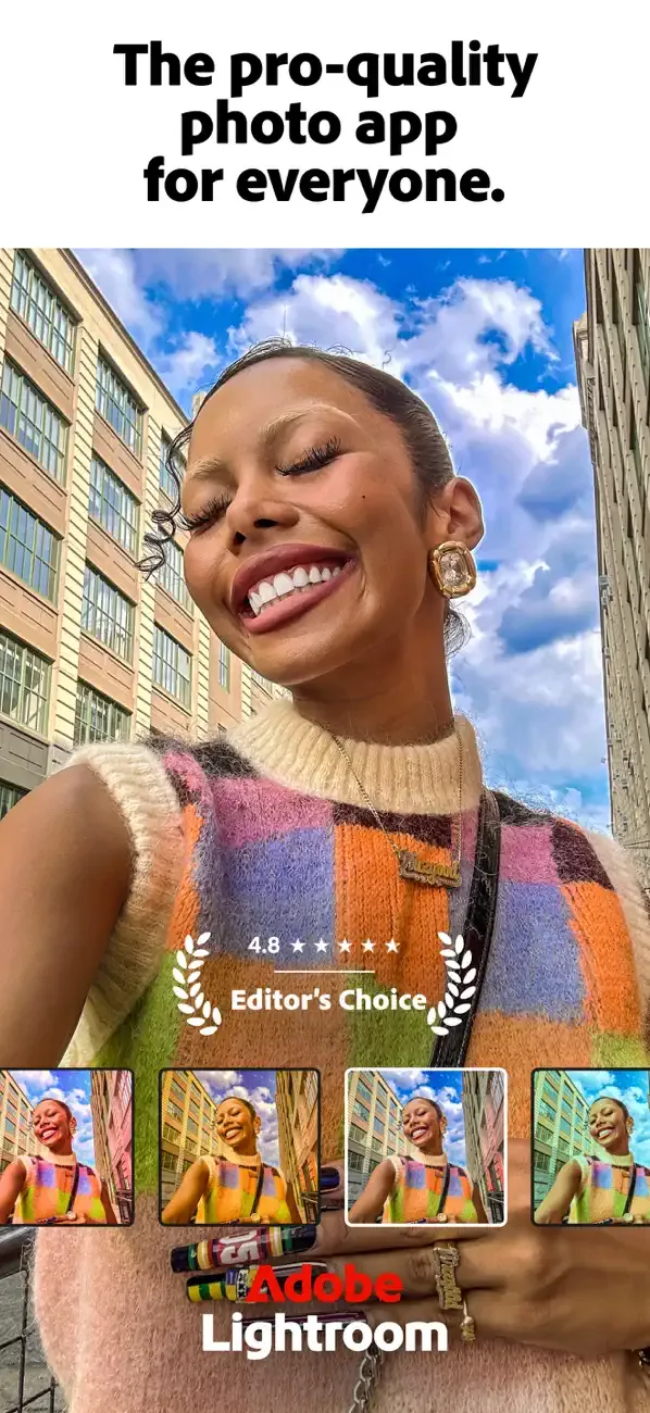 Lightroom: AI Photo Editor screenshot 1