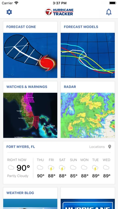 WSVN Hurricane Tracker screenshot 1