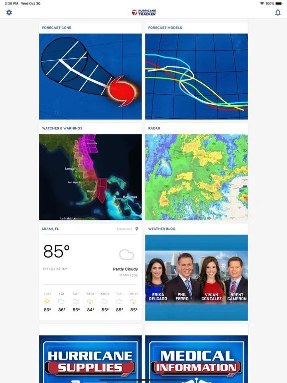 WSVN Hurricane Tracker screenshot 5