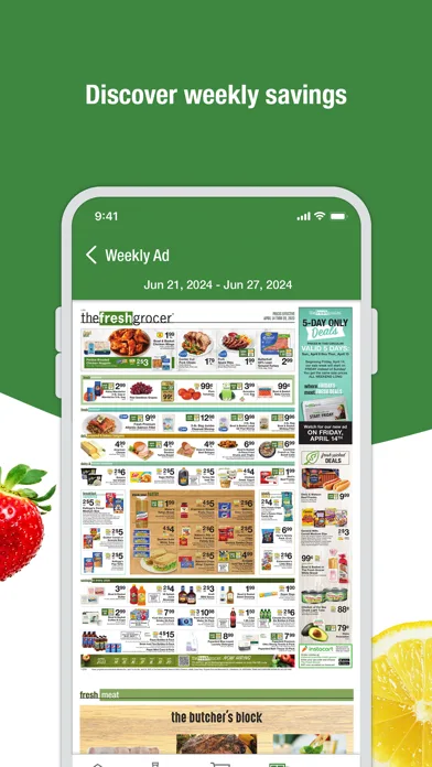 The Fresh Grocer: Shop & Save screenshot 2