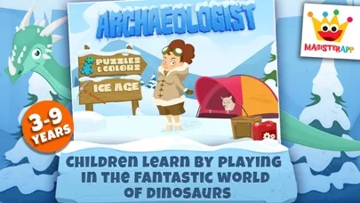 Dinosaur Coloring Game Ice Age screenshot 3