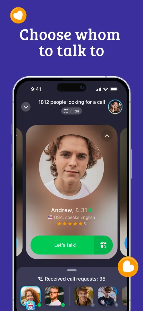 Wakie Chat: Talk with Friends screenshot 2