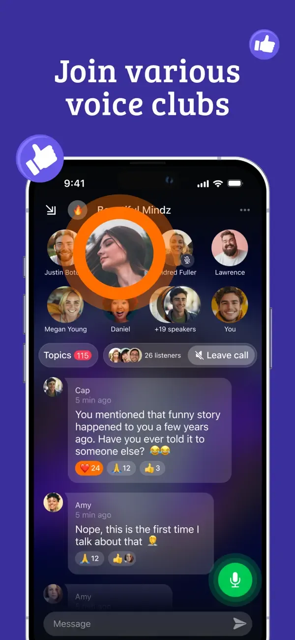 Wakie Chat: Talk with Friends screenshot 3