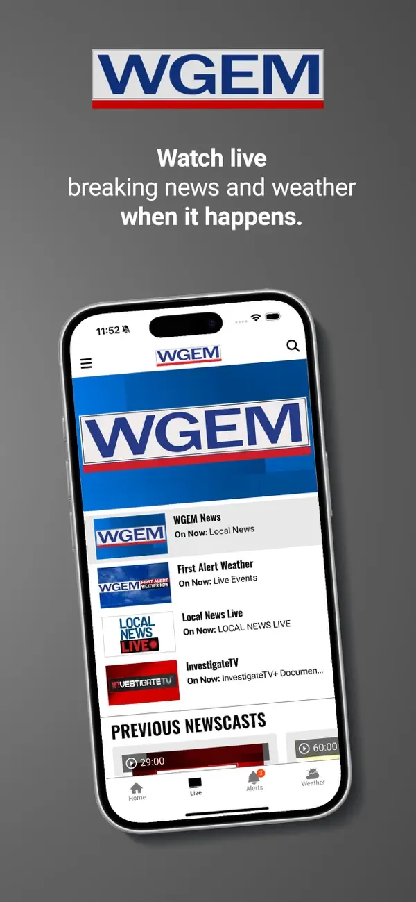 WGEM News screenshot 2